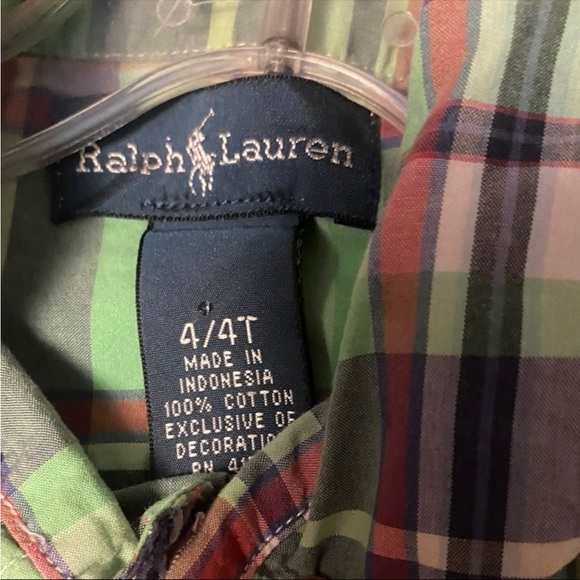 Boys Polo Ralph Lauren Button Up Shirt | 2T - Picture 4 of 5